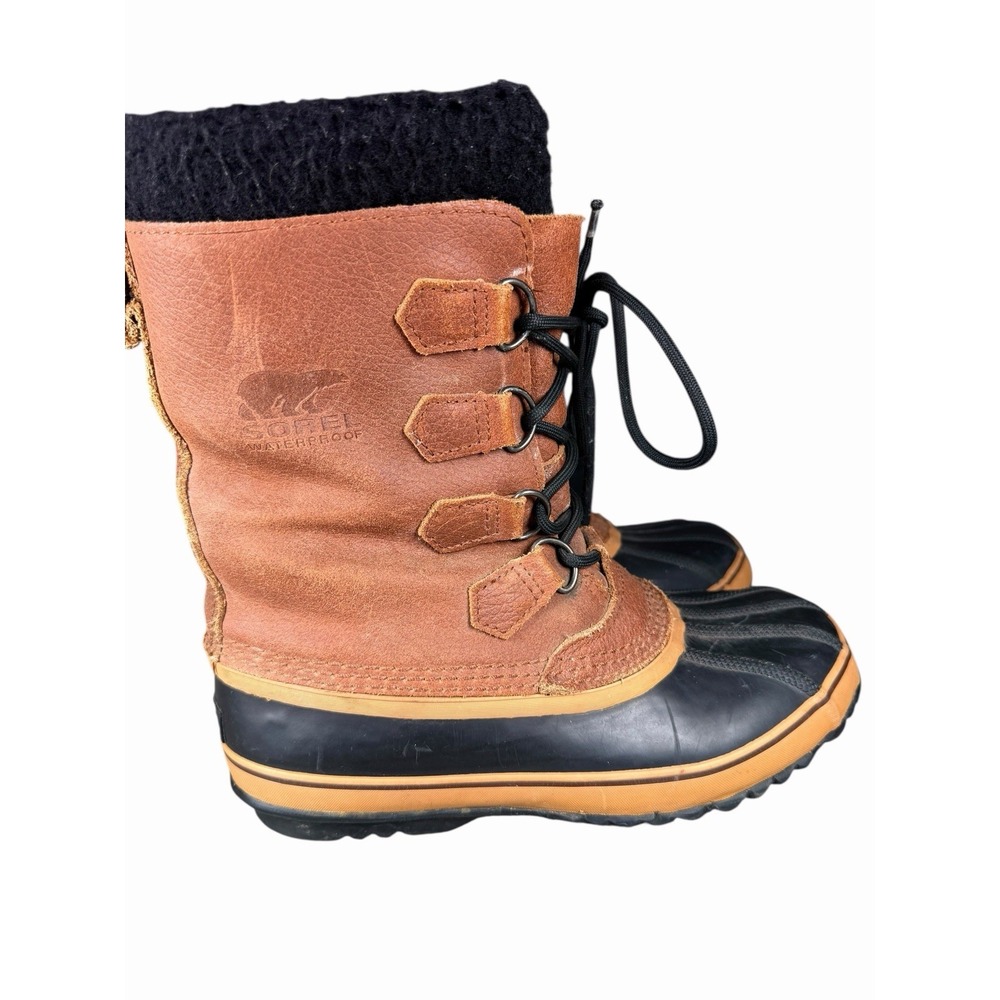 Sorel 1964 Premium‎ T Waterproof Winter Snow Pac Boots Brown Winter Men's Size 8